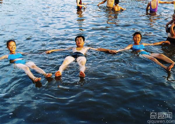 运城死海的古今 人体可以漂浮不沉