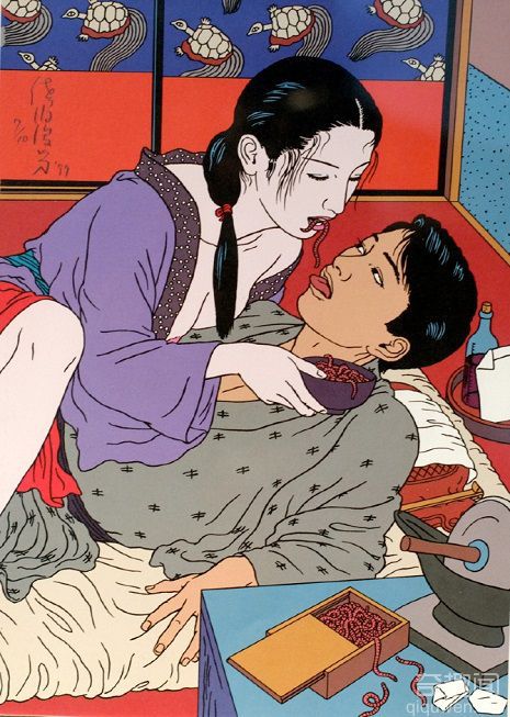 日本情色艺术家 专画女体下半身 挑逗你的欲望