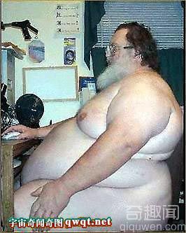世界最胖的肥人如肉团狂照大观